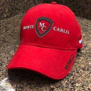 Red Monte Carlo Hat